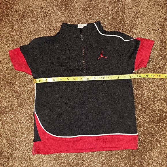 Nike Air Jordan Jumpman short-sleeve 1/4 zip shirt. - Picture 6 of 7